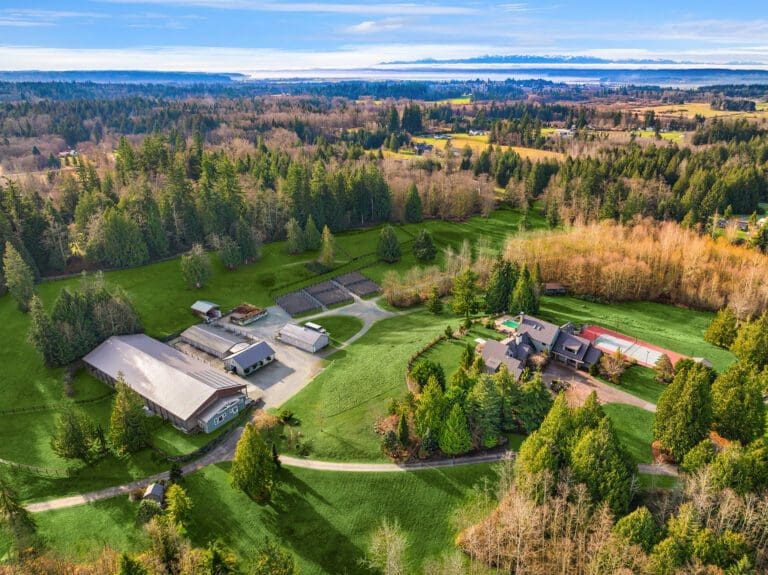 Pacific Northwest Equestrian Estate Photography